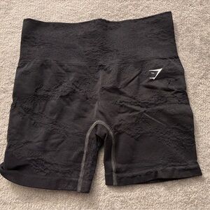 Gymshark Black High-Waisted Women's Shorts